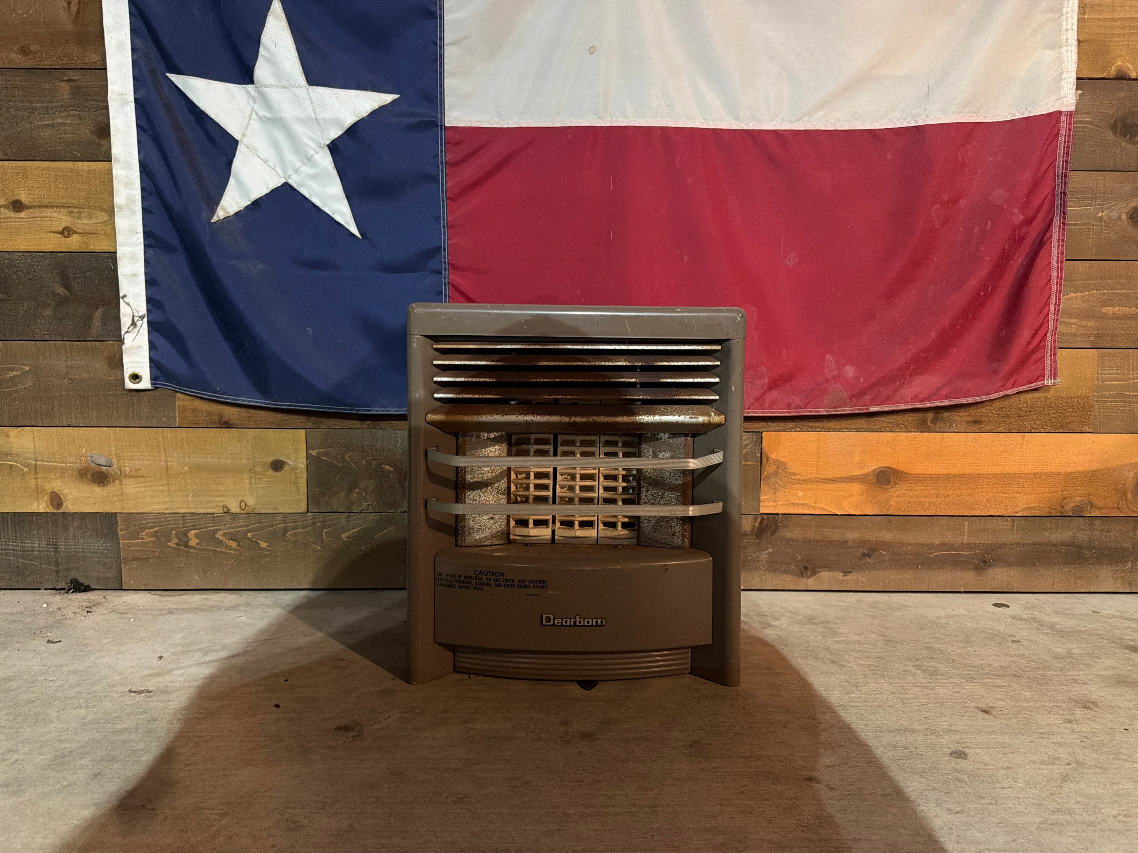 Dearborn propane/natural gas heater